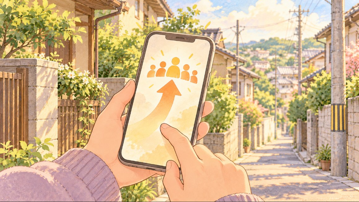 ストーリーズの足跡|画面を上にスワイプして、見た人を確認する流れのイメージ